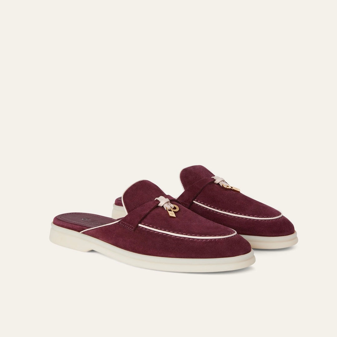 Loro piana Summer Charms Walk Loafer 'burgundy'