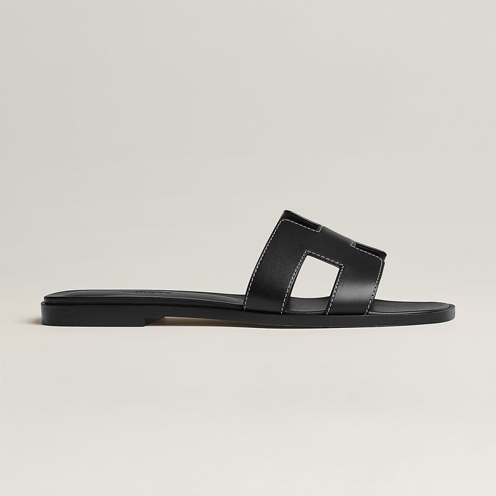 Hermès Oran sandal 'Noir'