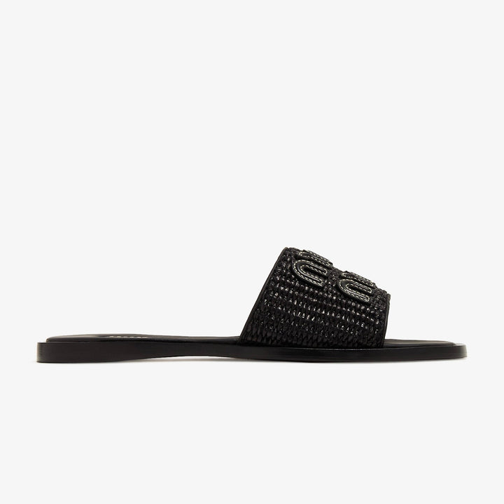 Miu Miu Wmns Slide 'Black Brandy'