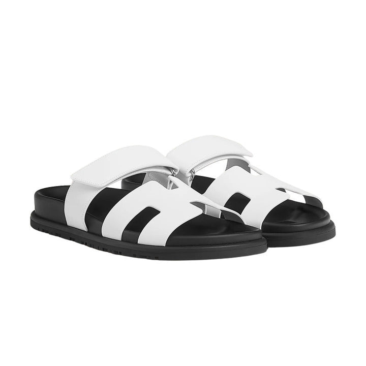 Hermès Chypre sandal 'Blanc'