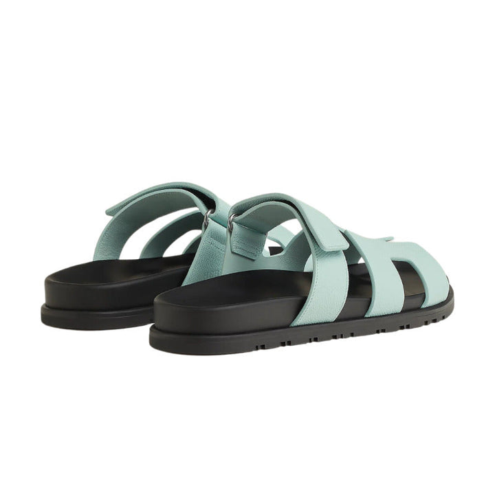 Hermès Chypre sandal 'bleu cristaux'